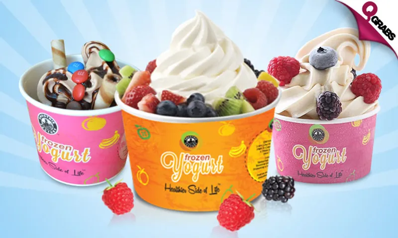 Create Your Own Frozen Yogurt with Toppings!